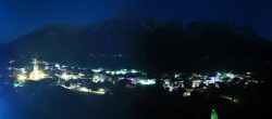 Archived image Webcam Ellmau, mountain range Wilder Kaiser 23:00