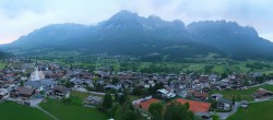 Archived image Webcam Ellmau, mountain range Wilder Kaiser 19:00