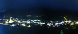 Archiv Foto Webcam Ellmau, Wilder Kaiser 21:00