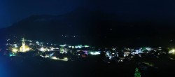 Archived image Webcam Ellmau, mountain range Wilder Kaiser 23:00