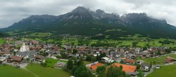 Archiv Foto Webcam Ellmau, Wilder Kaiser 13:00