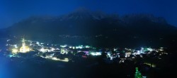 Archiv Foto Webcam Ellmau, Wilder Kaiser 23:00