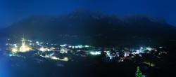 Archiv Foto Webcam Ellmau, Wilder Kaiser 01:00