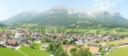 Archiv Foto Webcam Ellmau, Wilder Kaiser 13:00
