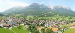 Archiv Foto Webcam Ellmau, Wilder Kaiser 13:00