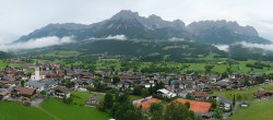 Archiv Foto Webcam Ellmau, Wilder Kaiser 19:00