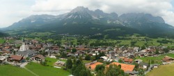 Archiv Foto Webcam Ellmau, Wilder Kaiser 13:00