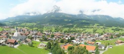 Archiv Foto Webcam Ellmau, Wilder Kaiser 13:00
