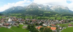 Archiv Foto Webcam Ellmau, Wilder Kaiser 13:00