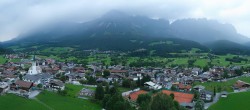 Archived image Webcam Ellmau, mountain range Wilder Kaiser 19:00