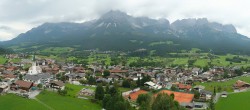 Archiv Foto Webcam Ellmau, Wilder Kaiser 13:00