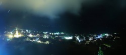 Archived image Webcam Ellmau, mountain range Wilder Kaiser 01:00