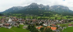 Archiv Foto Webcam Ellmau, Wilder Kaiser 13:00