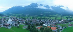 Archiv Foto Webcam Ellmau, Wilder Kaiser 19:00
