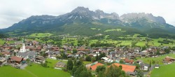 Archiv Foto Webcam Ellmau, Wilder Kaiser 13:00