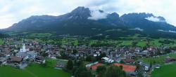 Archiv Foto Webcam Ellmau, Wilder Kaiser 19:00
