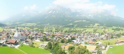Archiv Foto Webcam Ellmau, Wilder Kaiser 13:00