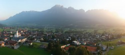Archiv Foto Webcam Ellmau, Wilder Kaiser 05:00