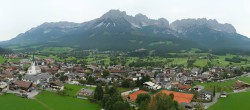 Archiv Foto Webcam Ellmau, Wilder Kaiser 13:00