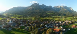 Archiv Foto Webcam Ellmau, Wilder Kaiser 17:00