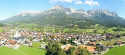 Archiv Foto Webcam Ellmau, Wilder Kaiser 09:00
