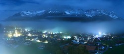 Archiv Foto Webcam Ellmau, Wilder Kaiser 01:00