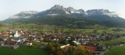 Archiv Foto Webcam Ellmau, Wilder Kaiser 07:00