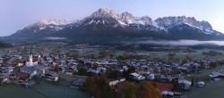 Archiv Foto Webcam Ellmau, Wilder Kaiser 05:00