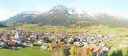 Archiv Foto Webcam Ellmau, Wilder Kaiser 13:00