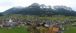 Archiv Foto Webcam Ellmau, Wilder Kaiser 07:00