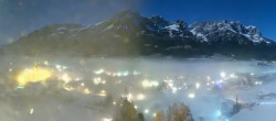 Archived image Webcam Ellmau, mountain range Wilder Kaiser 01:00