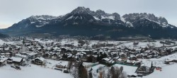 Archiv Foto Webcam Ellmau, Wilder Kaiser 13:00