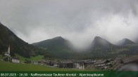 Archiv Foto Webcam Tauferer Ahrntal: Luttach 15:00