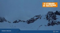 Archiv Foto Webcam Stubaier Gletscher: Eisgrat Bergstation 20:00