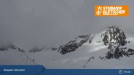 Archiv Foto Webcam Stubaier Gletscher: Eisgrat Bergstation 08:00