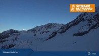 Archiv Foto Webcam Stubaier Gletscher: Eisgrat Bergstation 18:00