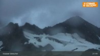 Archiv Foto Webcam Stubaier Gletscher: Eisgrat Bergstation 02:00