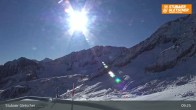 Archiv Foto Webcam Stubaier Gletscher: Eisgrat Bergstation 08:00