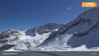 Archiv Foto Webcam Stubaier Gletscher: Eisgrat Bergstation 12:00