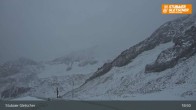 Archiv Foto Webcam Stubaier Gletscher: Eisgrat Bergstation 04:00