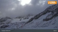 Archiv Foto Webcam Stubaier Gletscher: Eisgrat Bergstation 08:00