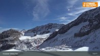 Archiv Foto Webcam Stubaier Gletscher: Eisgrat Bergstation 12:00