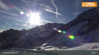Archiv Foto Webcam Stubaier Gletscher: Eisgrat Bergstation 08:00