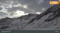 Archiv Foto Webcam Stubaier Gletscher: Eisgrat Bergstation 08:00