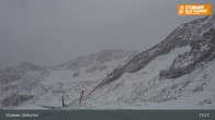 Archiv Foto Webcam Stubaier Gletscher: Eisgrat Bergstation 12:00