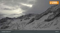 Archiv Foto Webcam Stubaier Gletscher: Eisgrat Bergstation 08:00