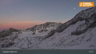 Archiv Foto Webcam Stubaier Gletscher: Eisgrat Bergstation 16:00