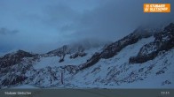 Archiv Foto Webcam Stubaier Gletscher: Eisgrat Bergstation 00:00