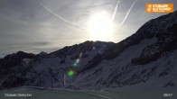 Archiv Foto Webcam Stubaier Gletscher: Eisgrat Bergstation 08:00