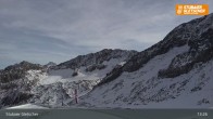 Archiv Foto Webcam Stubaier Gletscher: Eisgrat Bergstation 12:00